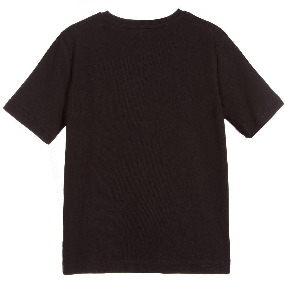 Boys Black Logo T-shirt