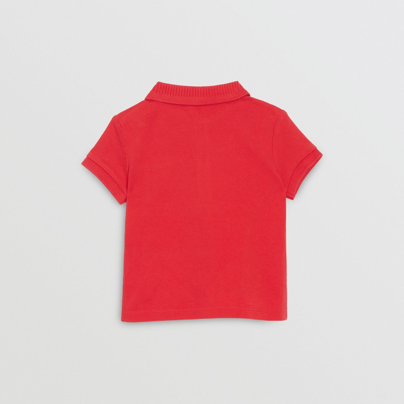 Baby Boys Bright Red Cotton Polo Shirt