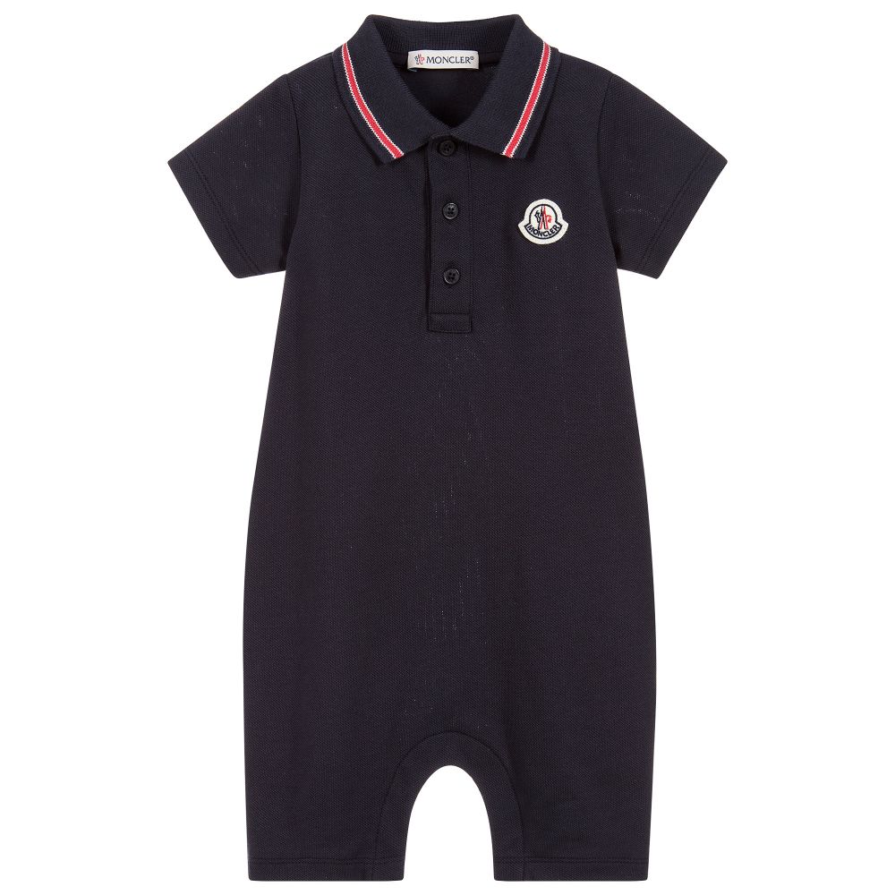 Baby Boys Navy Babysuits