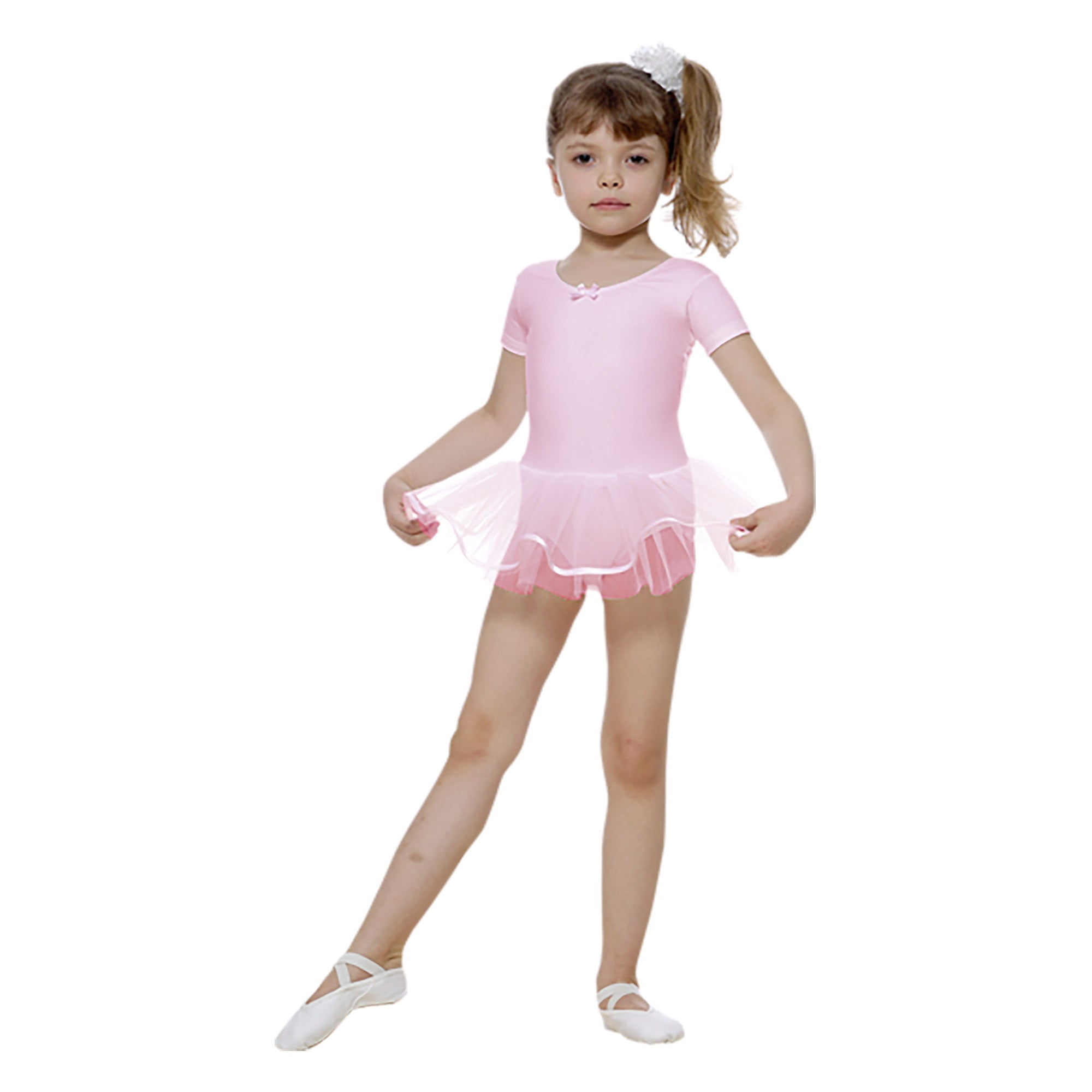 Girls Pink Ballet Onesies