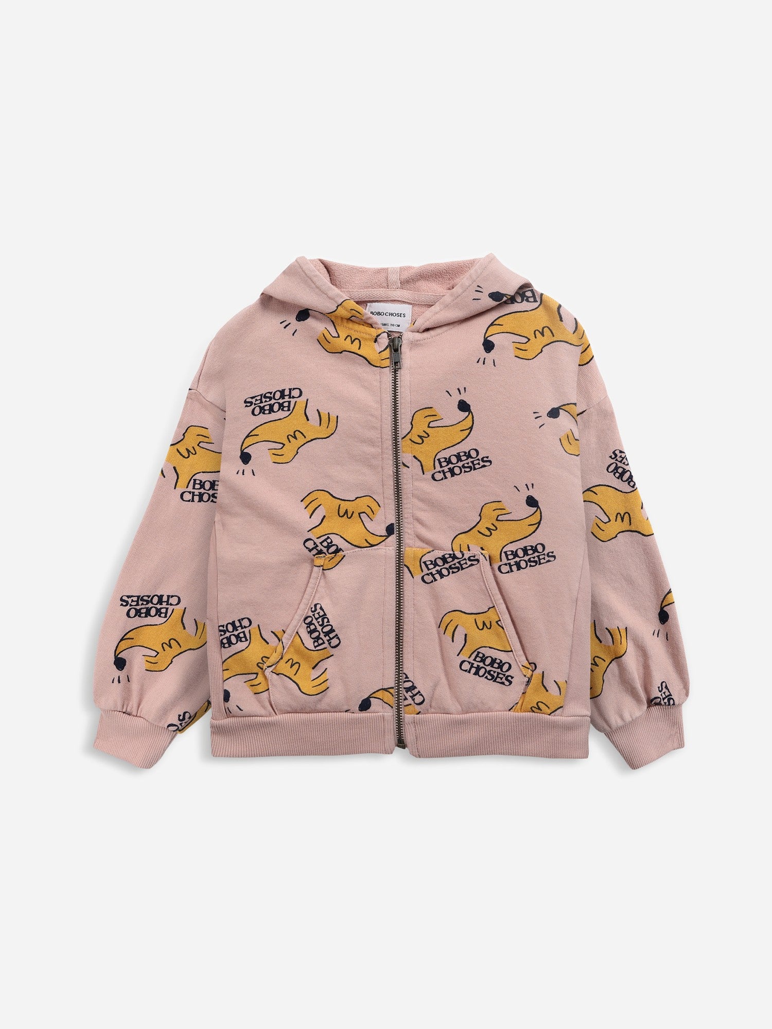 Boys & Girls Beige Hooded Jacket