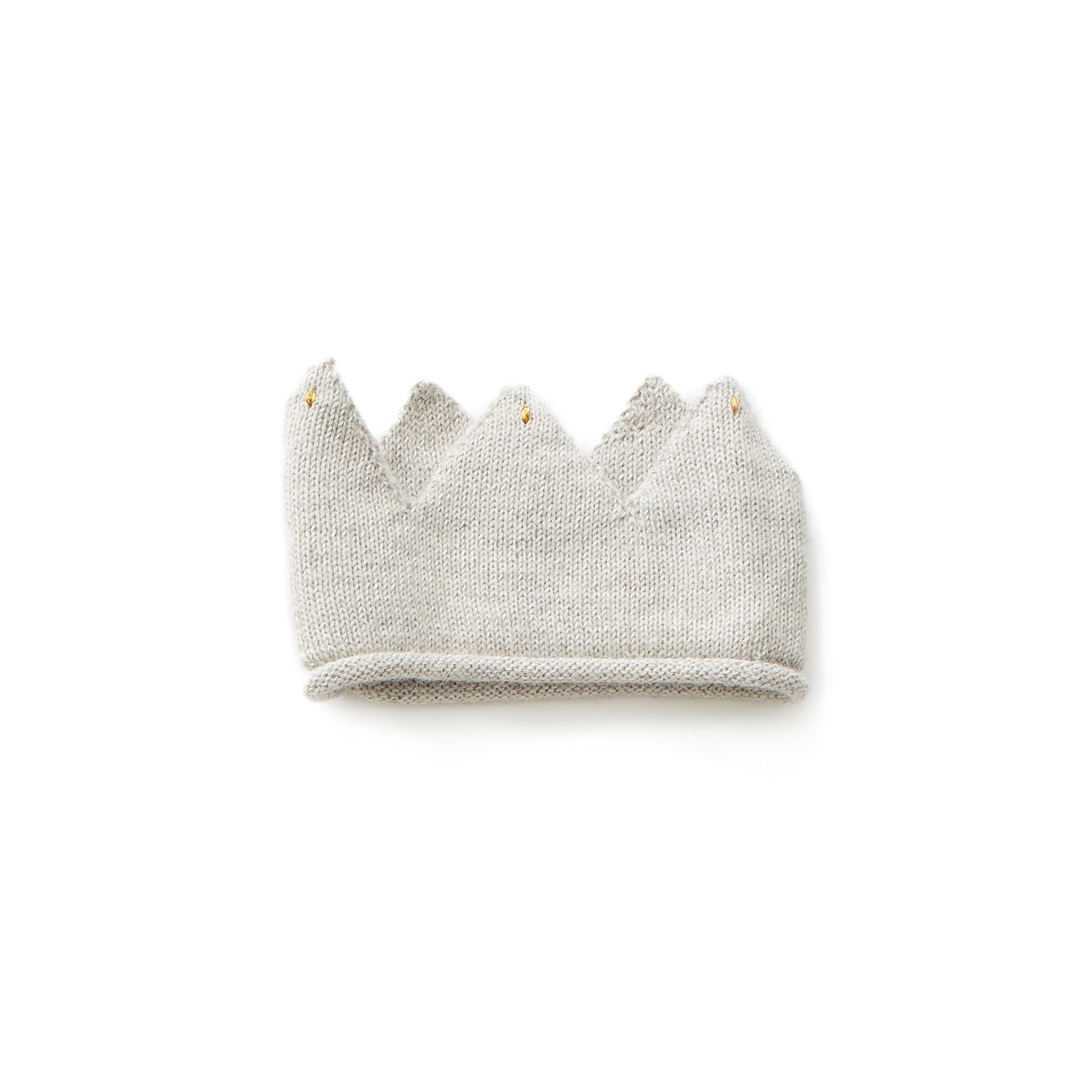 Baby Boys & Girls Grey Alpaca Crown