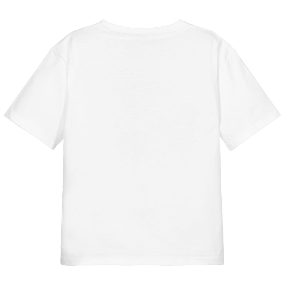 Boys & Girls White GG T-Shirt