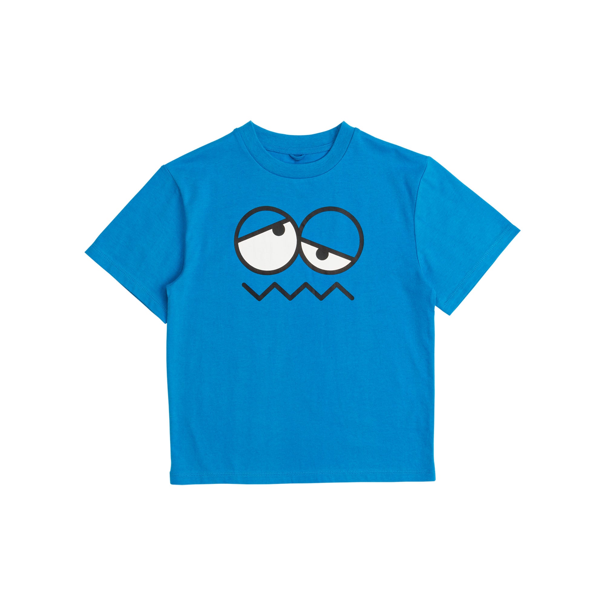 Boys Bright Blue Cotton T-Shirt