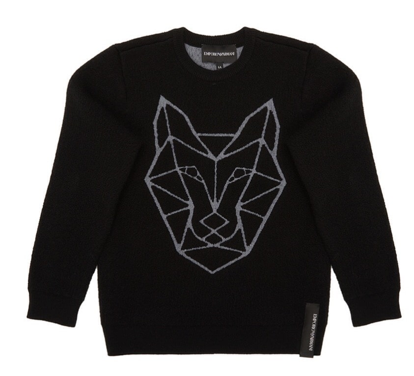 Boys Black Sweater