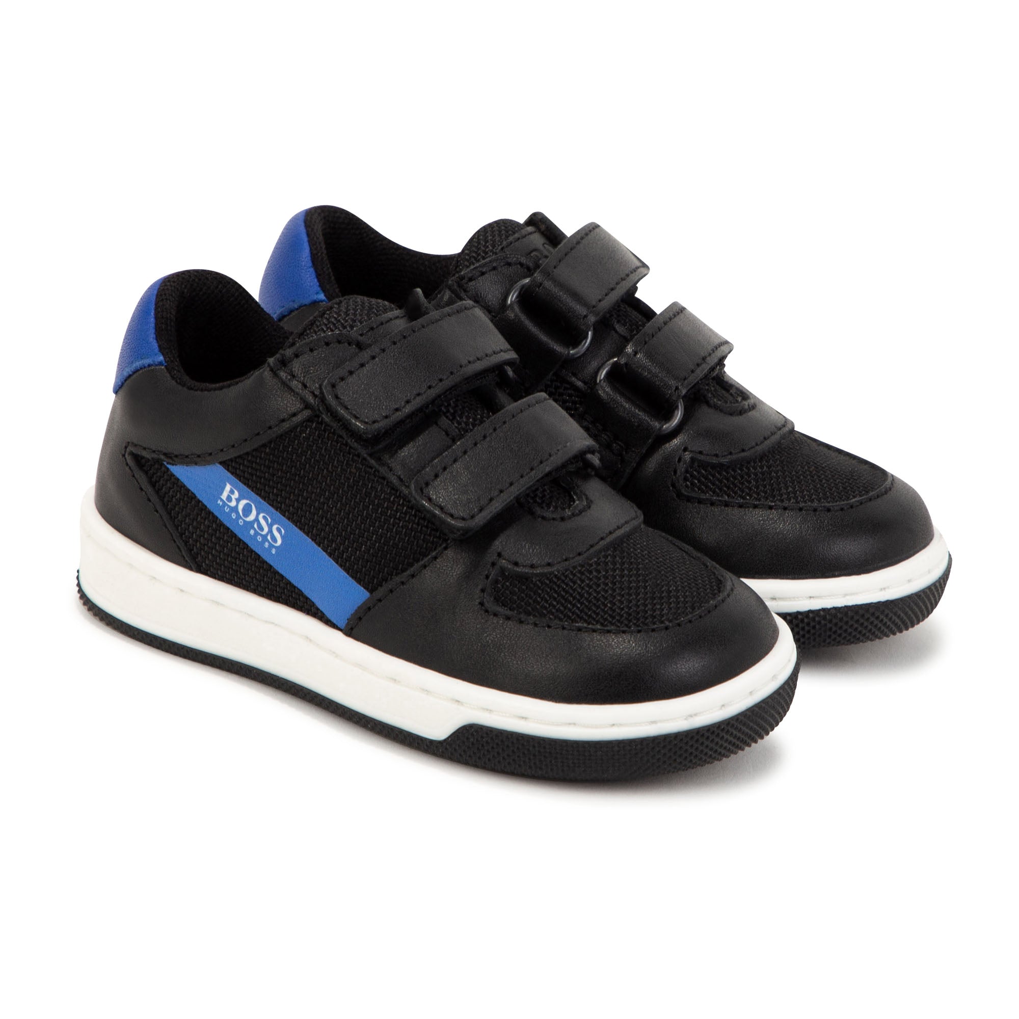 Boys Blue Velcro Trainers