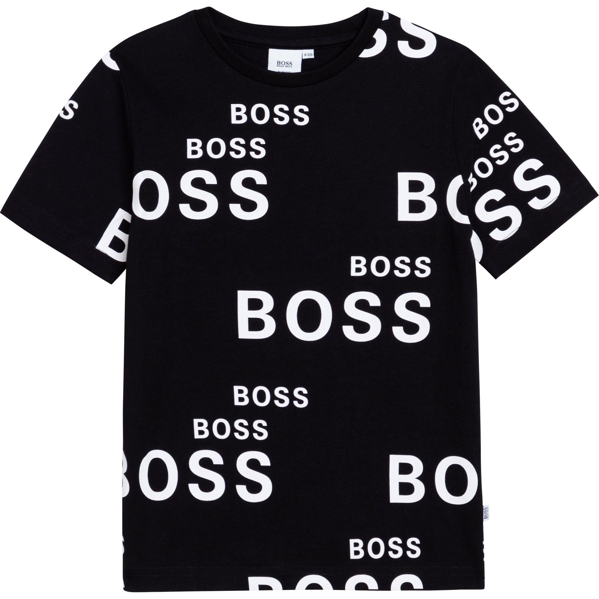 Boys Black Logo T-Shirt