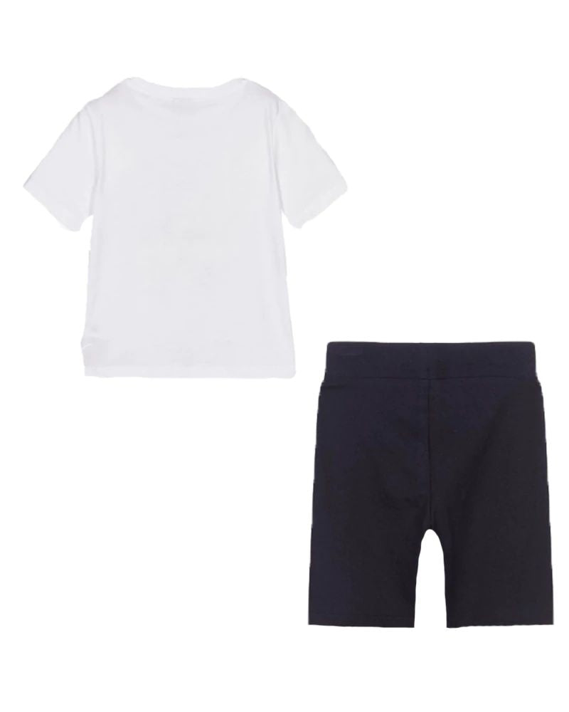 Boys & Girls White Cotton Set