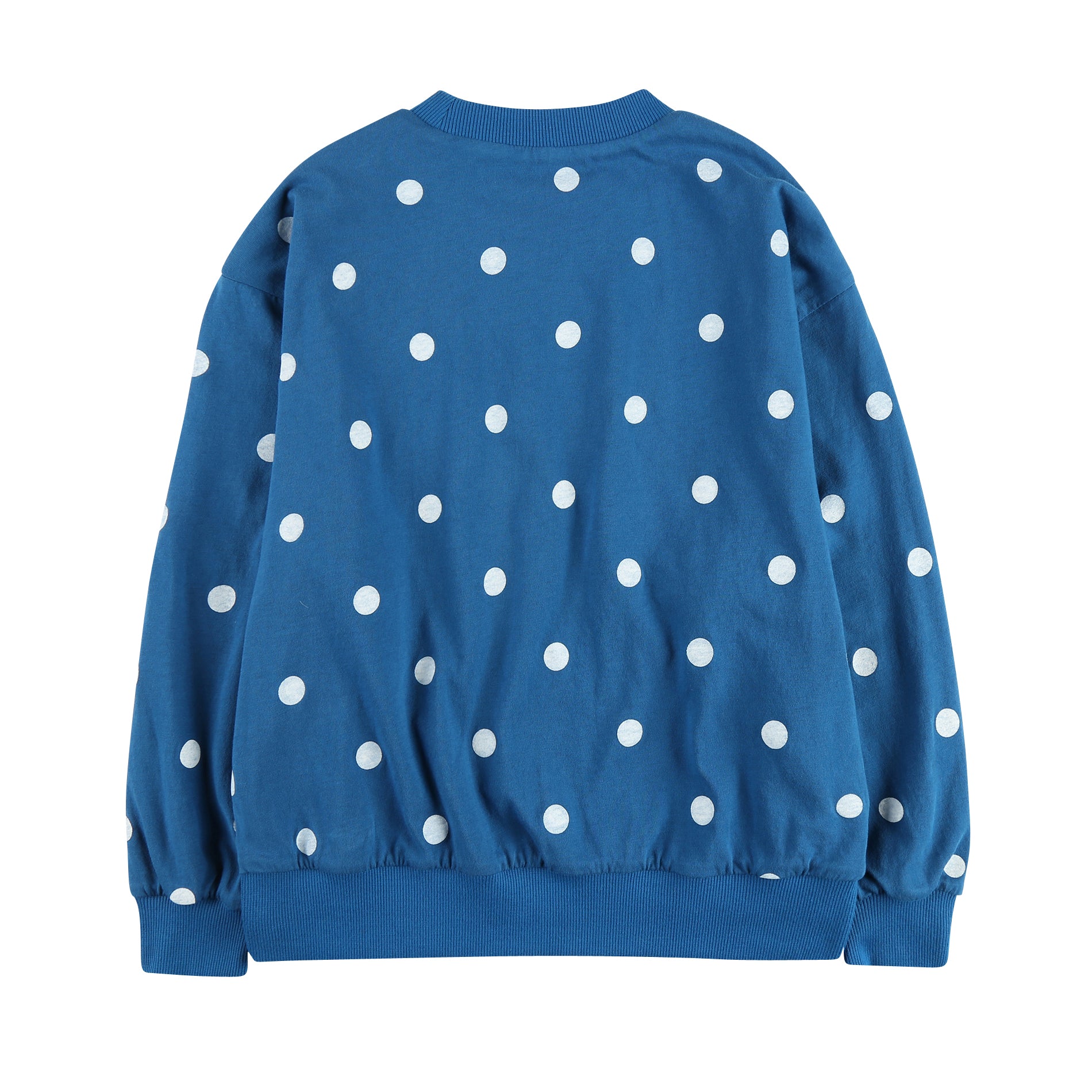 Boys & Girls Blue Reversible Cotton Sweatshirt