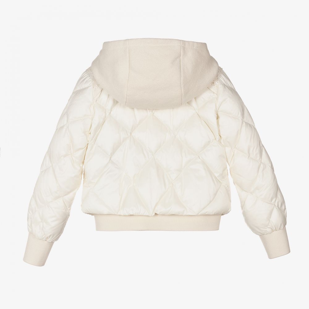 Boys & Girls Beige 'MONILYA' Padded Down Jacket