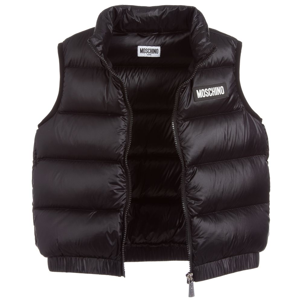 Boys & Girls Black Padded Vest