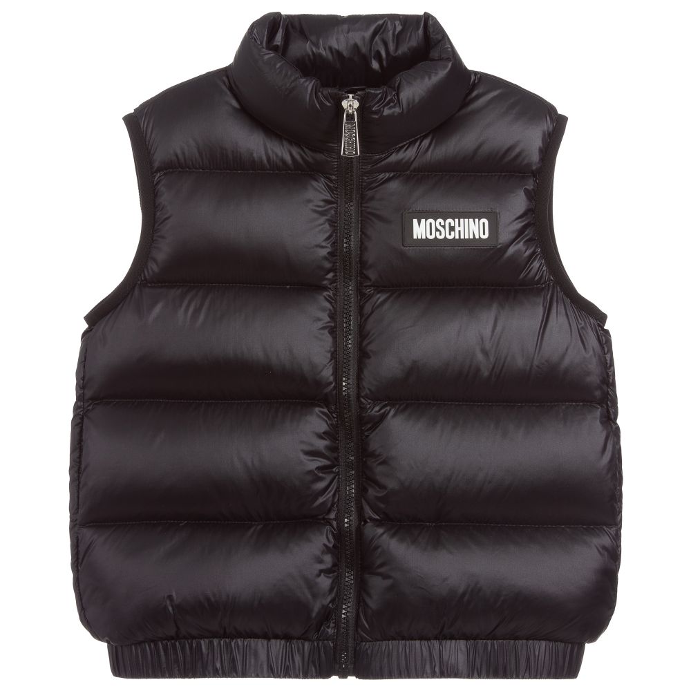 Boys & Girls Black Padded Vest