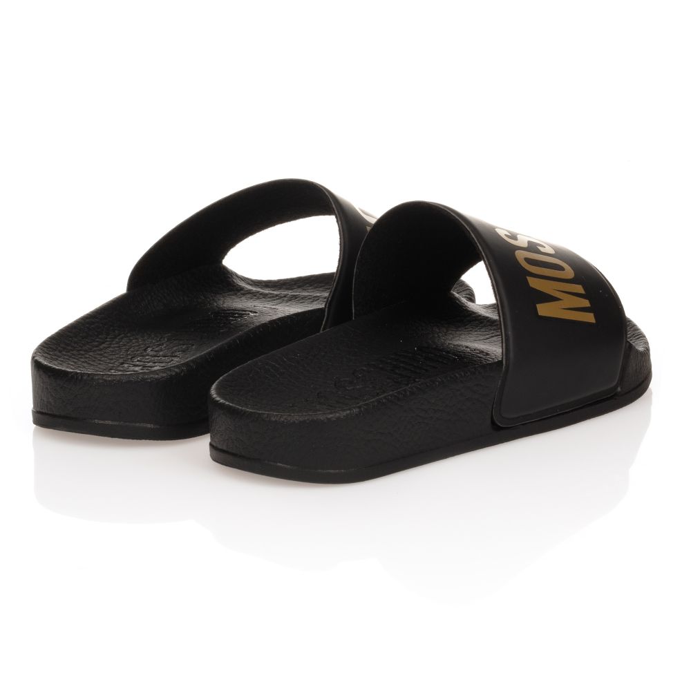 Boys & Girls Black Logo Slides