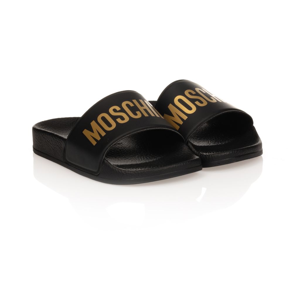 Boys & Girls Black Logo Slides