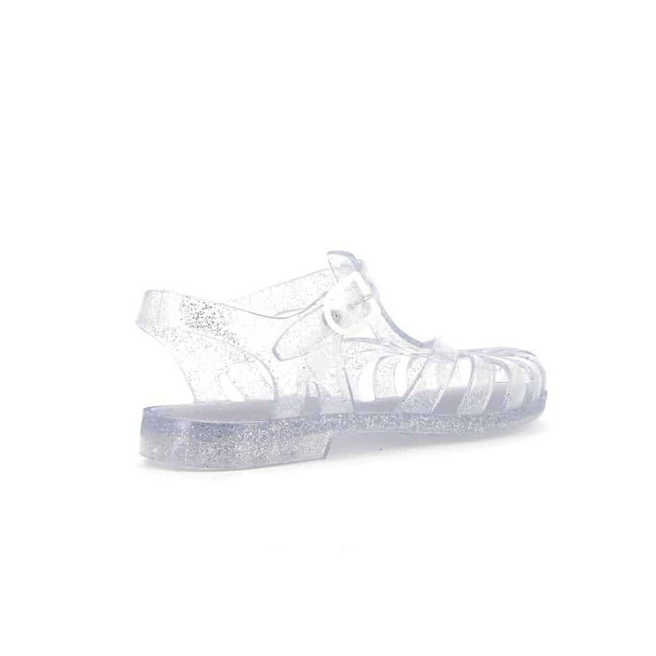 Boys & Girls Silver Glitter Sandals