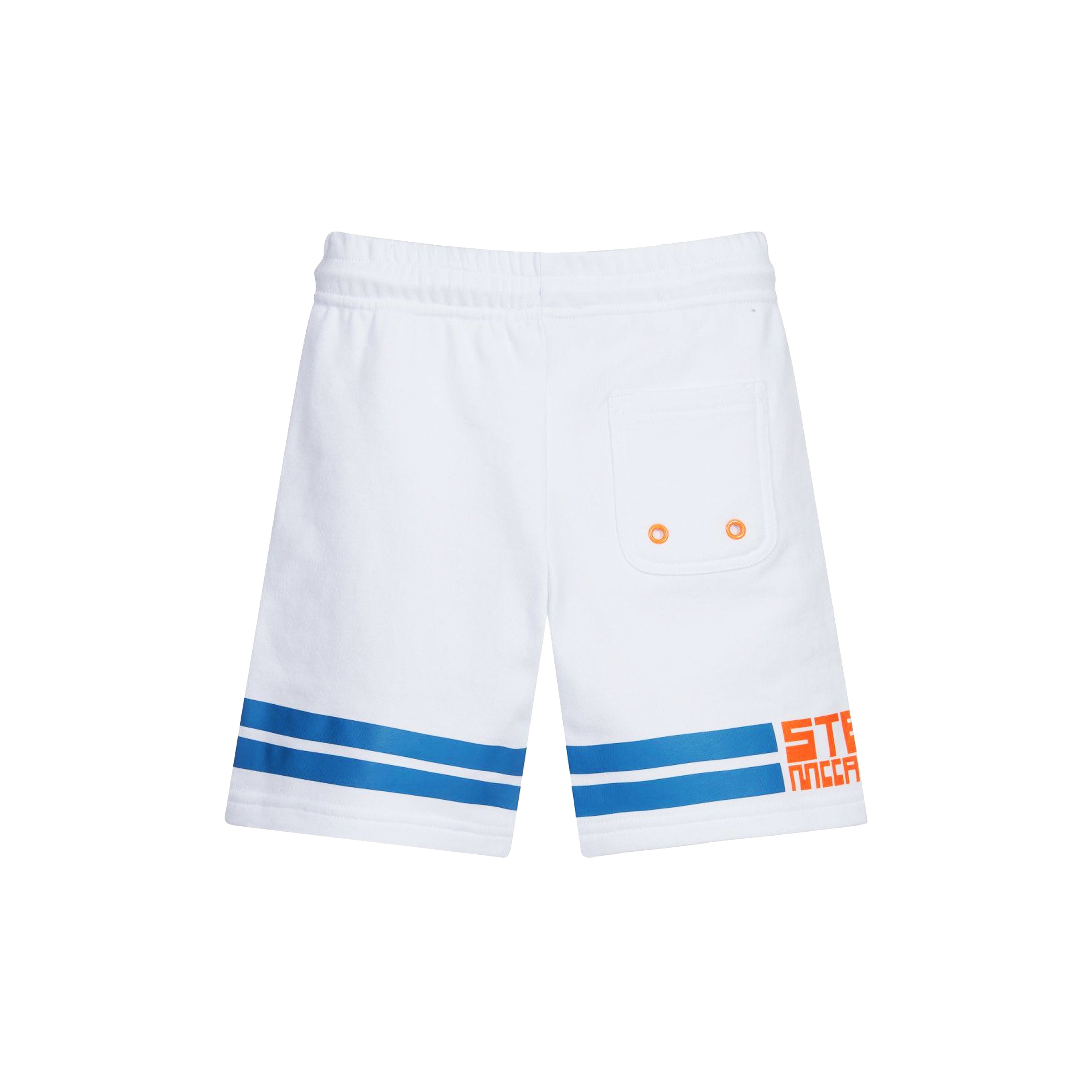 Boys White Logo Shorts