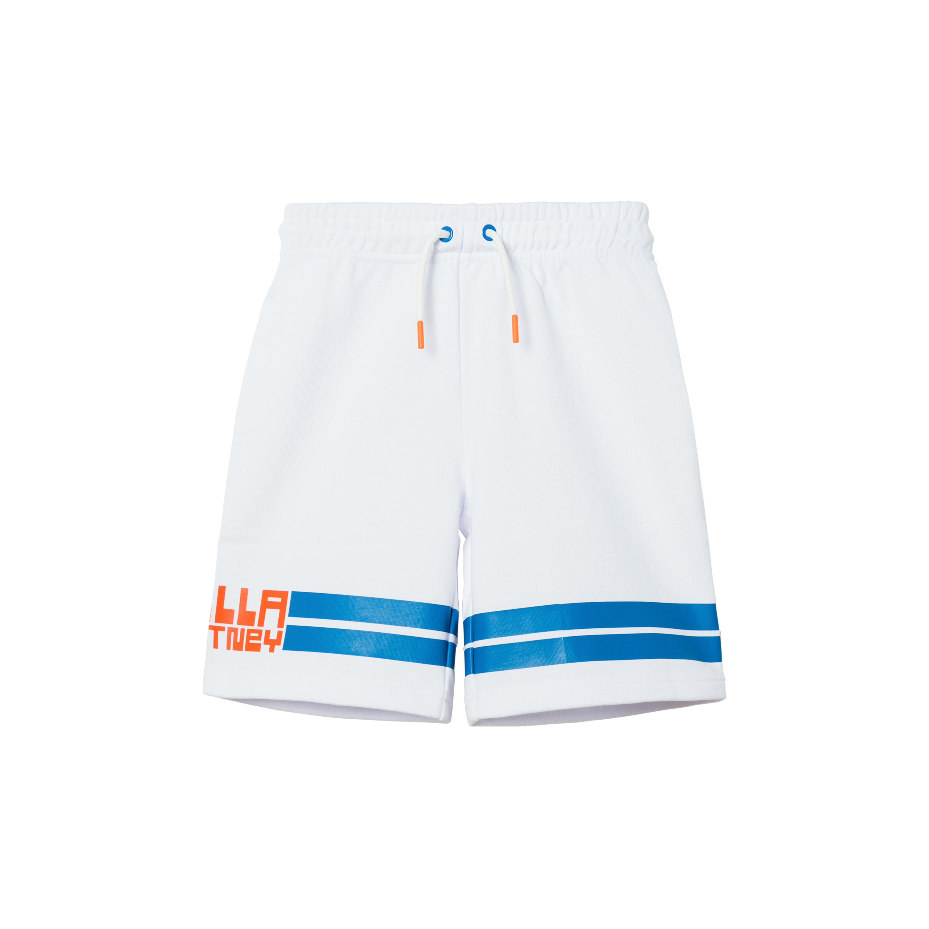 Boys White Logo Shorts