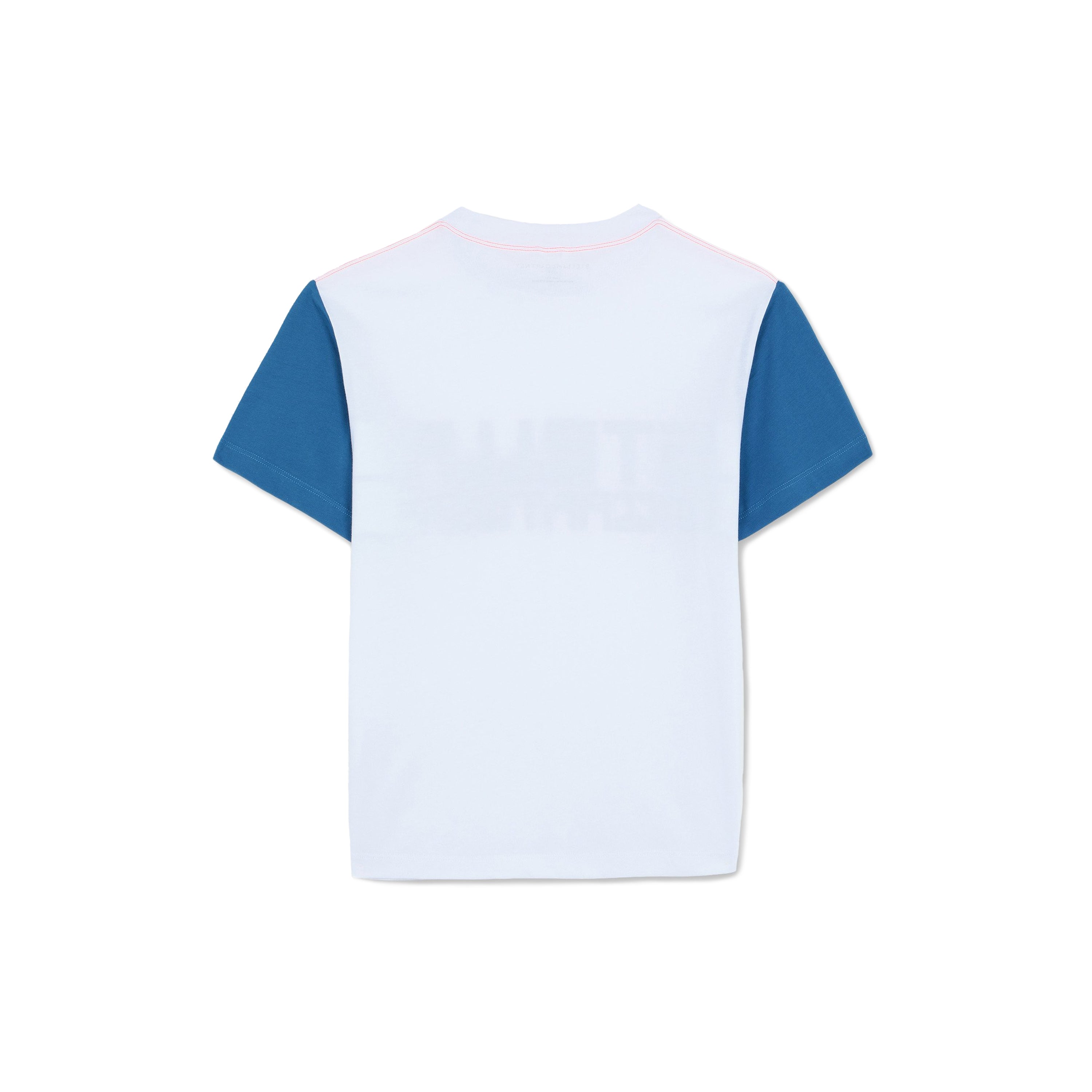 Boys White Logo Cotton T-Shirt