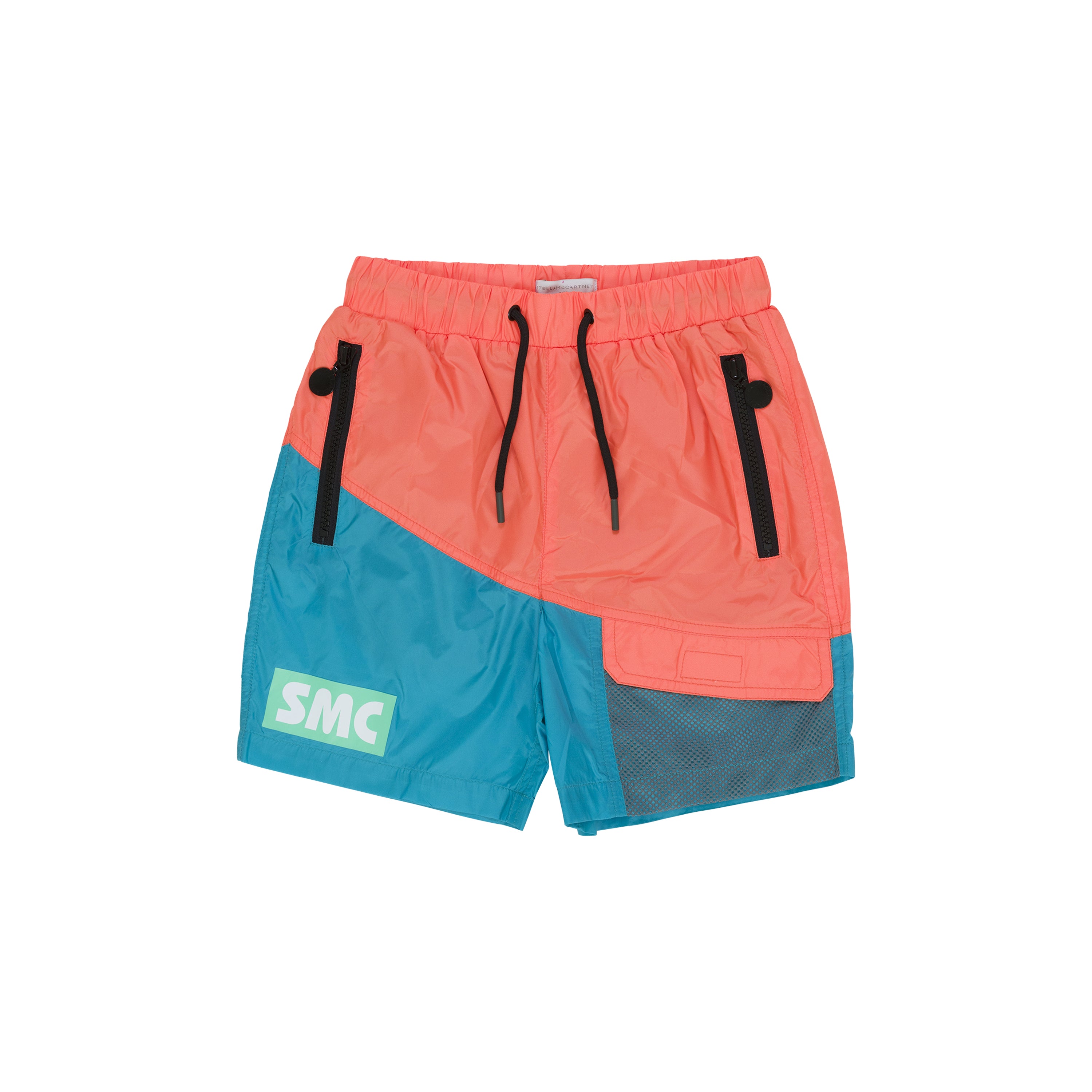 Boys Orange & Blue Swim Shorts