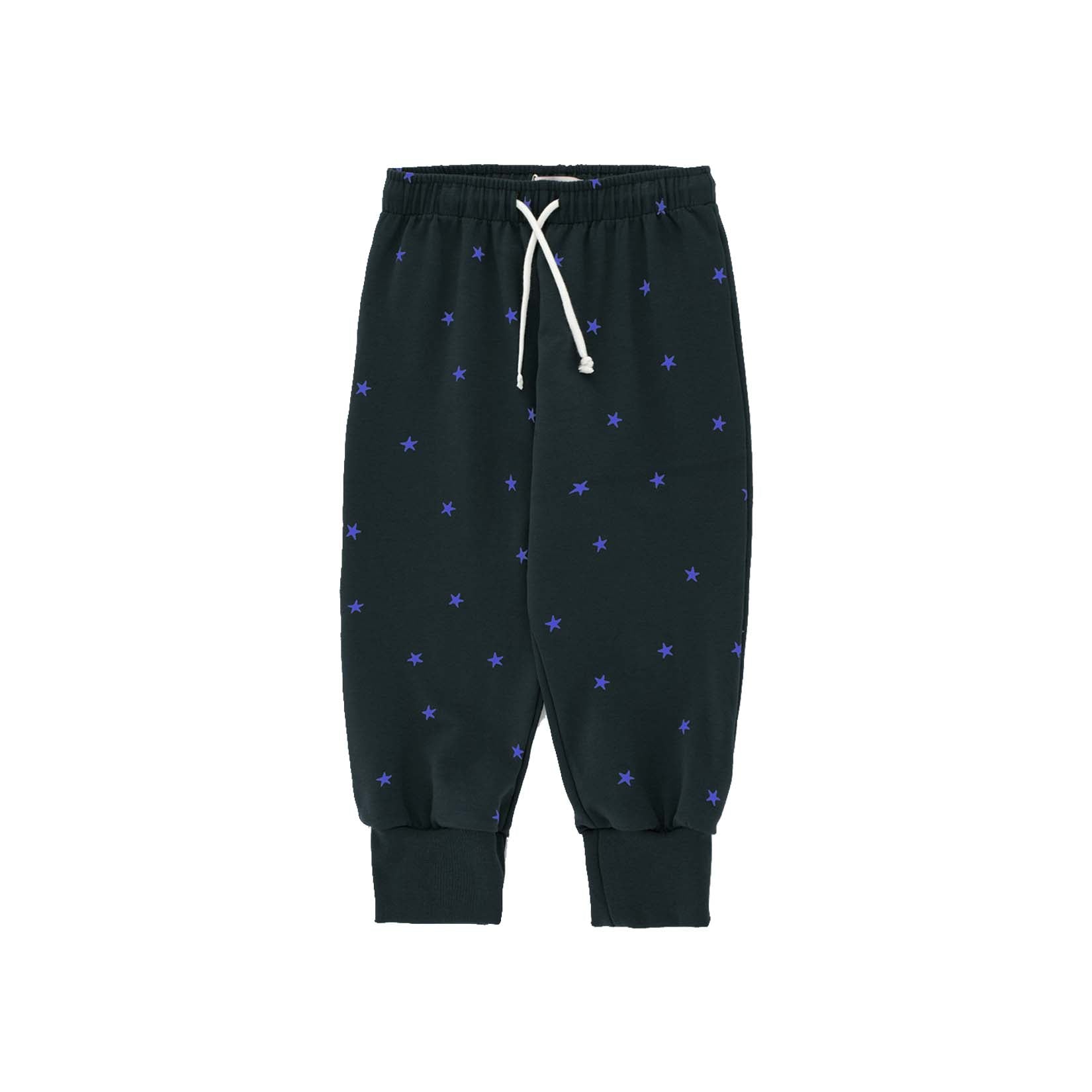 Boys & Girls Blue Stars Cotton Trousers