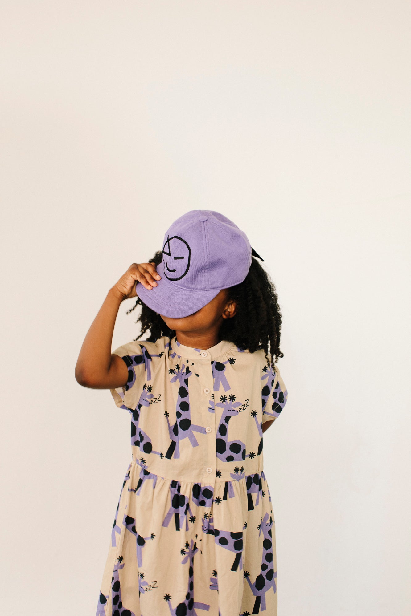 Boys & Girls Purple Logo Cap