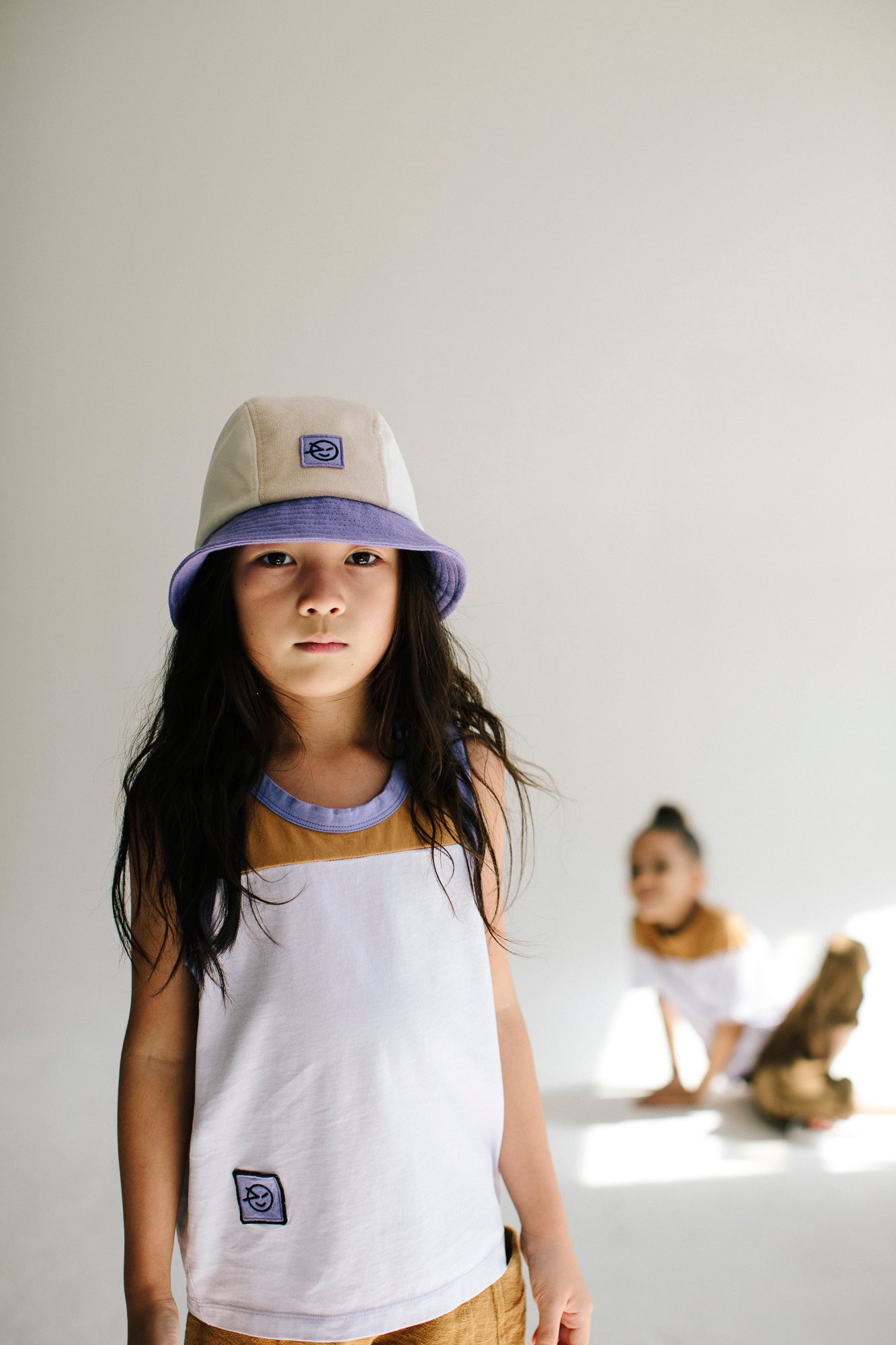 Boys & Girls Lilac Cotton Vest